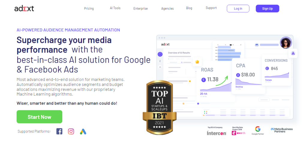 Adext - Best ai tools for tools facebook ads