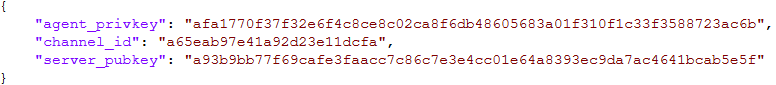 Decrypted blob field in the HiveMQ version's configuration